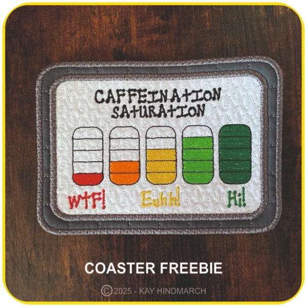 aFree Coffee Coaster by Kays Cutz - 600