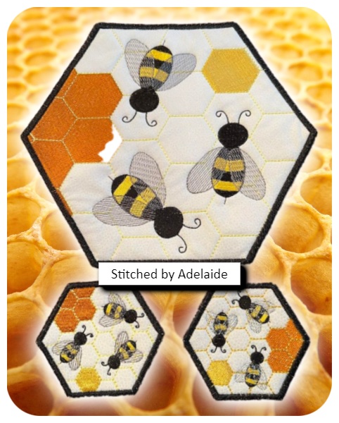 Free Bee Coaster by adelaide