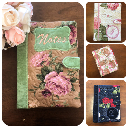 In the Hoop Notebook Cover Embroidery Designs