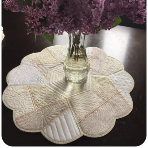Large Applique Crazy Patch Embroidery Designs