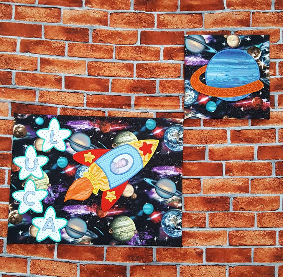 Rocket Ship Quilt