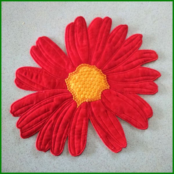 Flower Applique - Free Applique Pattern, Craft Passion