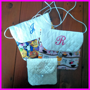 In-the-hoop Quilted Gift Bag