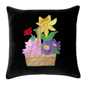 Spring Basket Applique