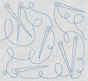 Continuous Lines - Stitching