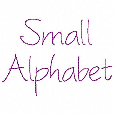 Free Small Alphabet
