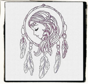 Free Dreamer Machine Embroidery Design