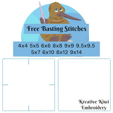 Free Basting stitches