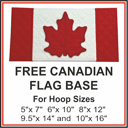 Free Canada Flag Base
