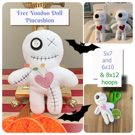 Free Voodoo Doll Pin Cushion