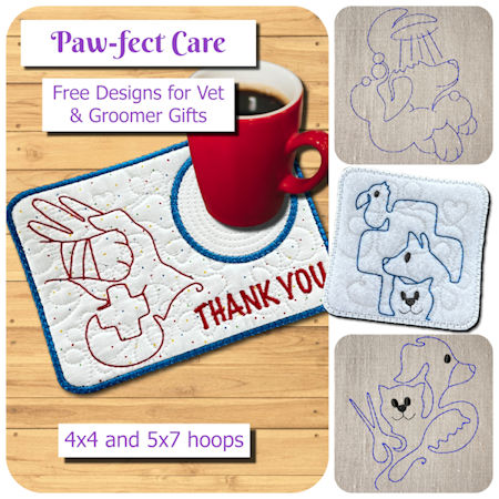 Free Paw-fect Care Coasters