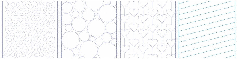 Quilting styles - In the hoop Pencil Case