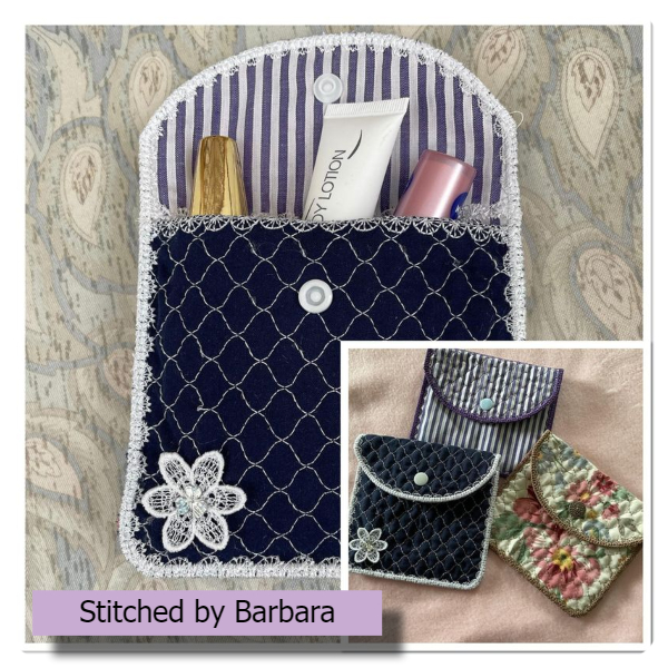 quilted bag by Barbara