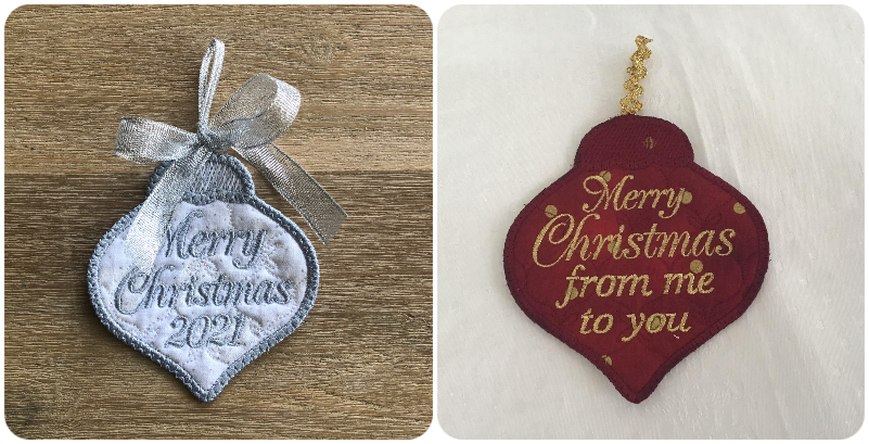 samples of free christmas bauble 2021