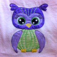 OWL APPLIQUE