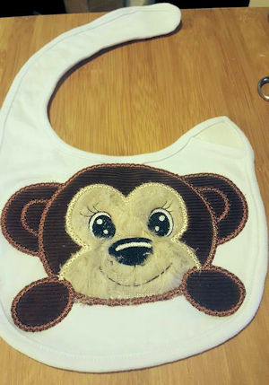 Monkey Bib