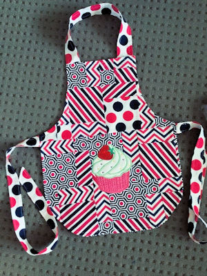 Apron with Cupcake