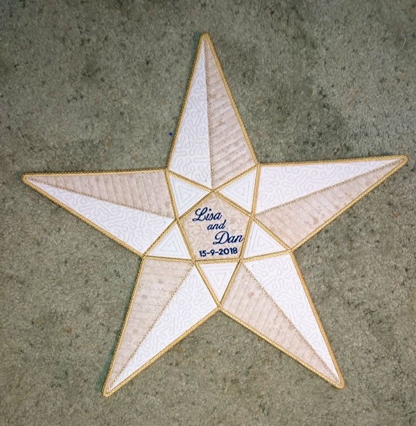 Large Star Applique