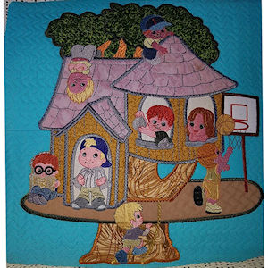 Applique Treehouse