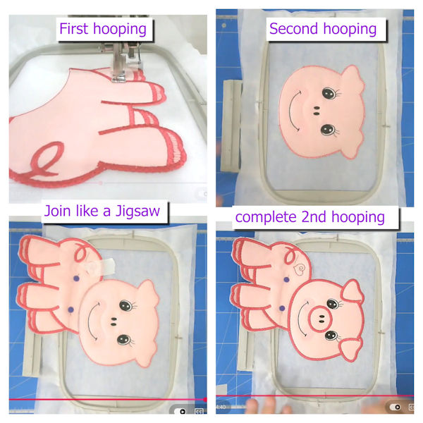 Free Piggy joining detail