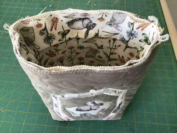 How to make a Fabric Basket-19
