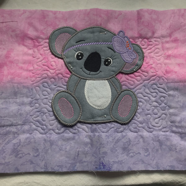 Place Koala on Bag Front