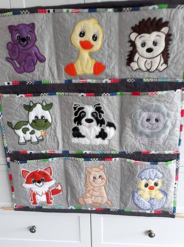 Large Applique Animals