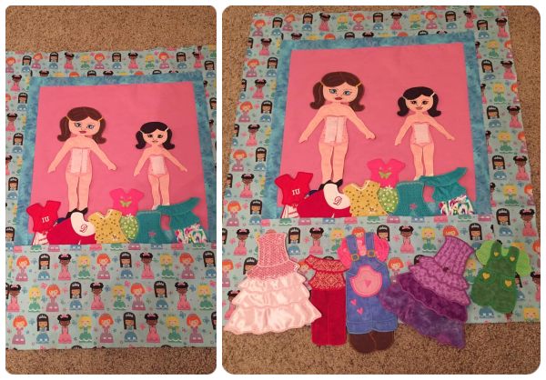 Dress Up Daisy Quilt Idea by Karen