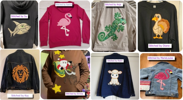 Large Applique Sweatshirts