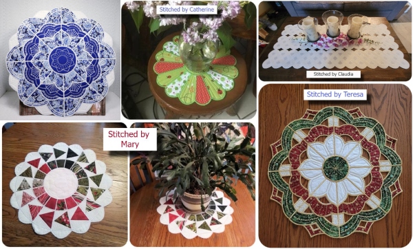 Large In the hoop Placemats lablog