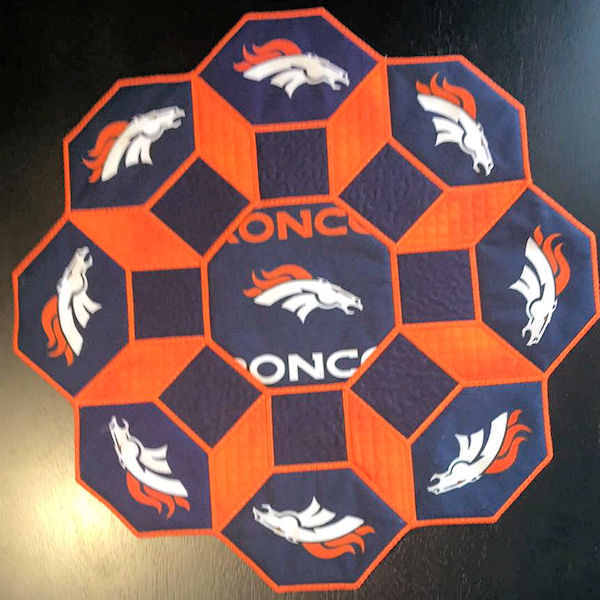 Broncos OctagonPlacemat