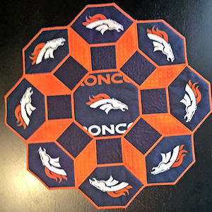 Broncos Placemat