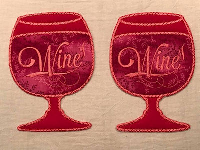 Stephanie Wine Coasters