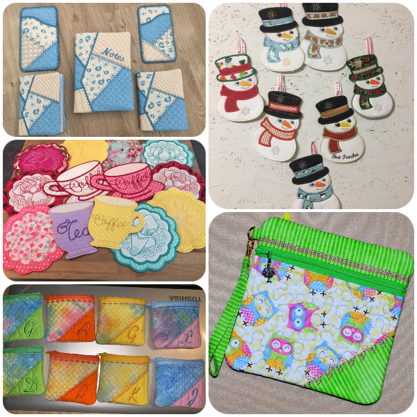 Snowmen and various Coasters by Kreative Kiwi