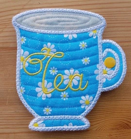 In the hoop Tea Bag Holder - 24