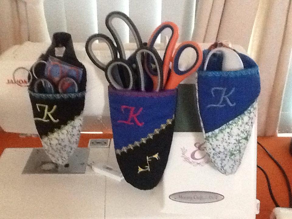 Free in the Hoop Scissor Holder Free Machine Embroidery Designs