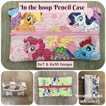 How to make In the hoop Pencil Case