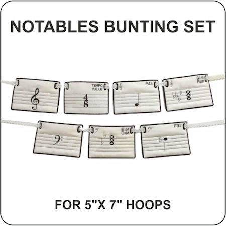 How to make Notables Bunting