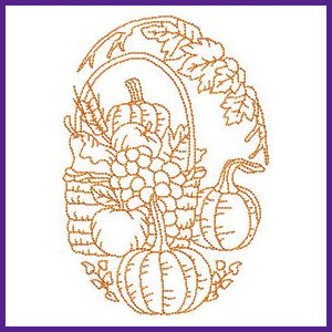 Fall Redwork