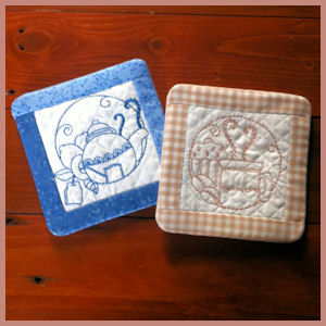 ITH-Square Quilted Coaster