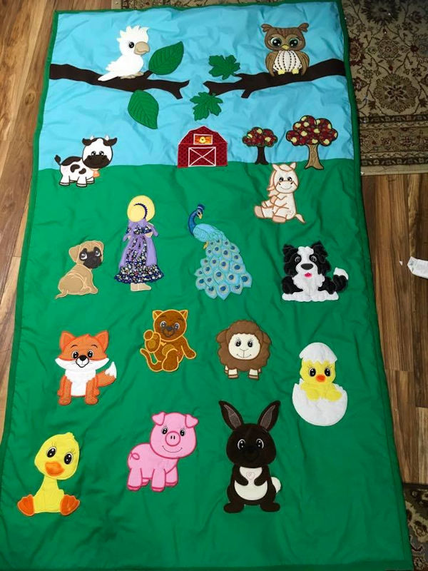 Animal Quilt by Luella