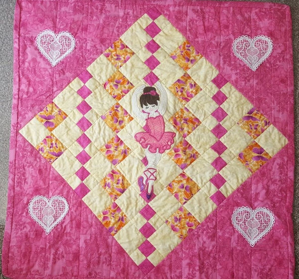 Ballerina Quilt by Kendra