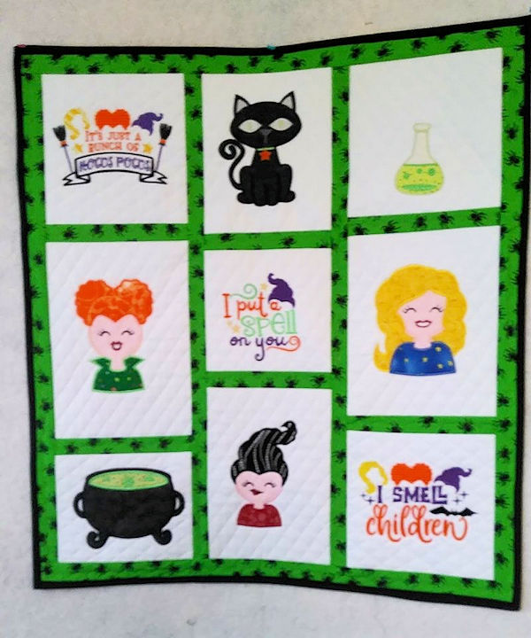 Hocus Pocus Quilt by Liz