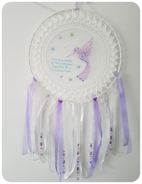 Free humingbird Dream Catcher by Heather