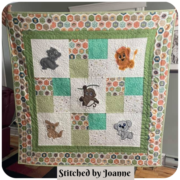 Joanne - Free Applique Animals