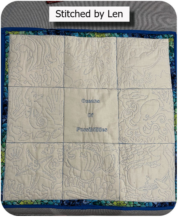 Free sea quilting quilt by Len