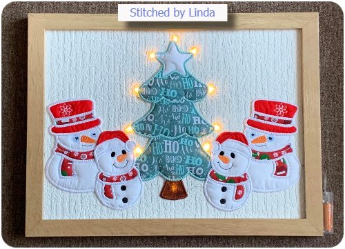 Christmas hanging by Linda