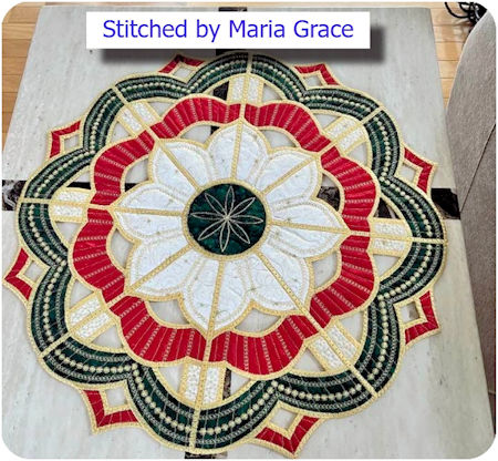 Cutwork Mandala by Maria Grace -450