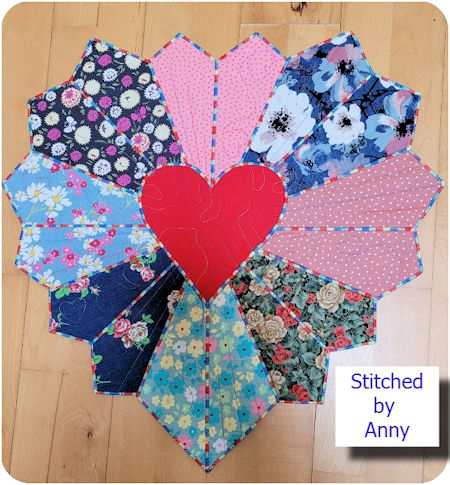 Large Dresden Heart by Anny - 450
