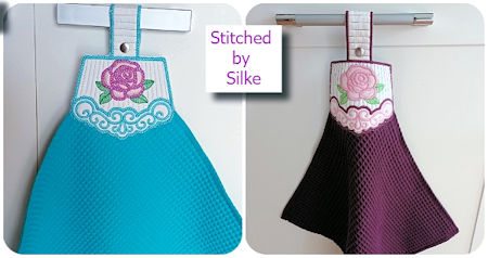 Elegant Towel Topper by Silke 2 - 450